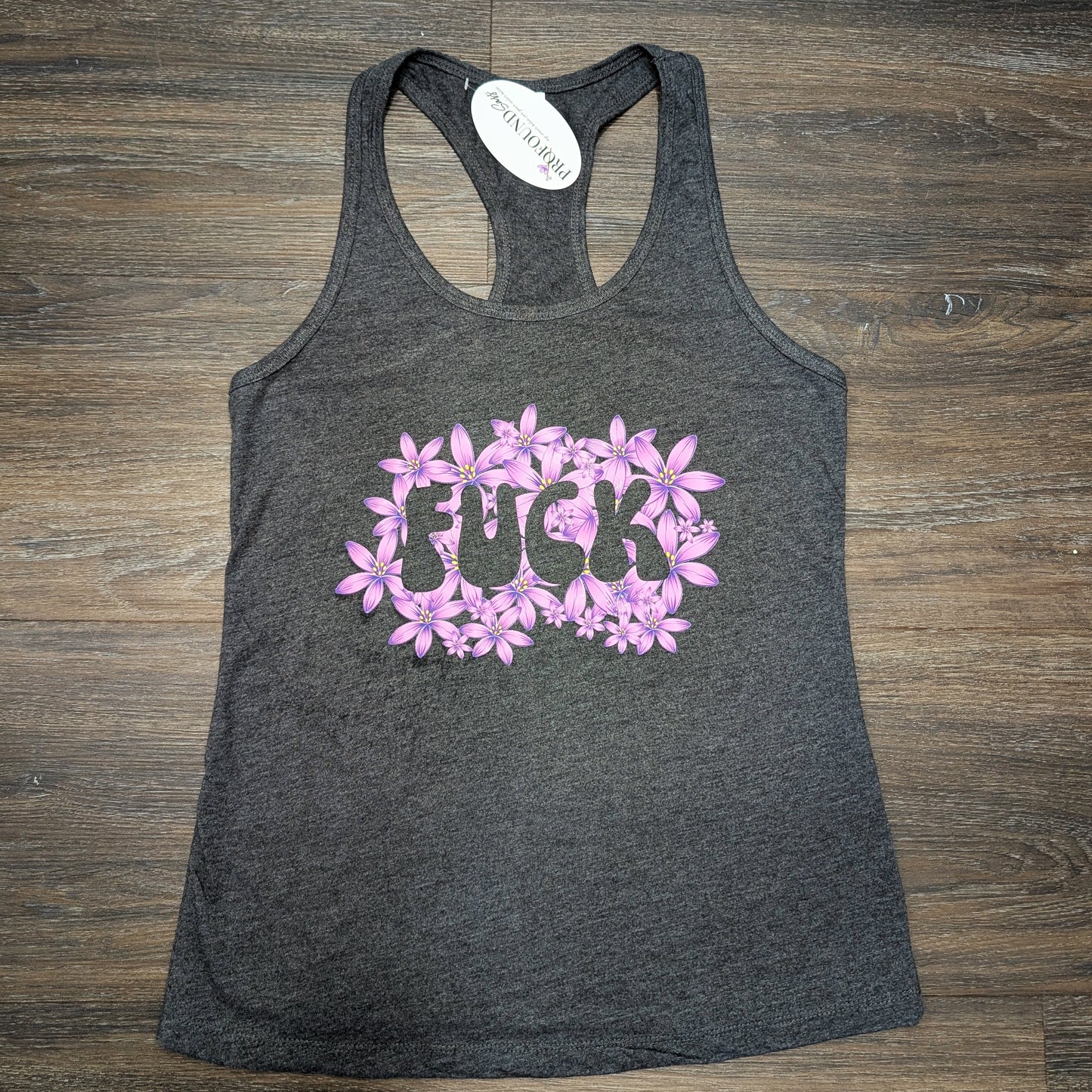 Floral Fuck Racerback Tank (RETIRED)