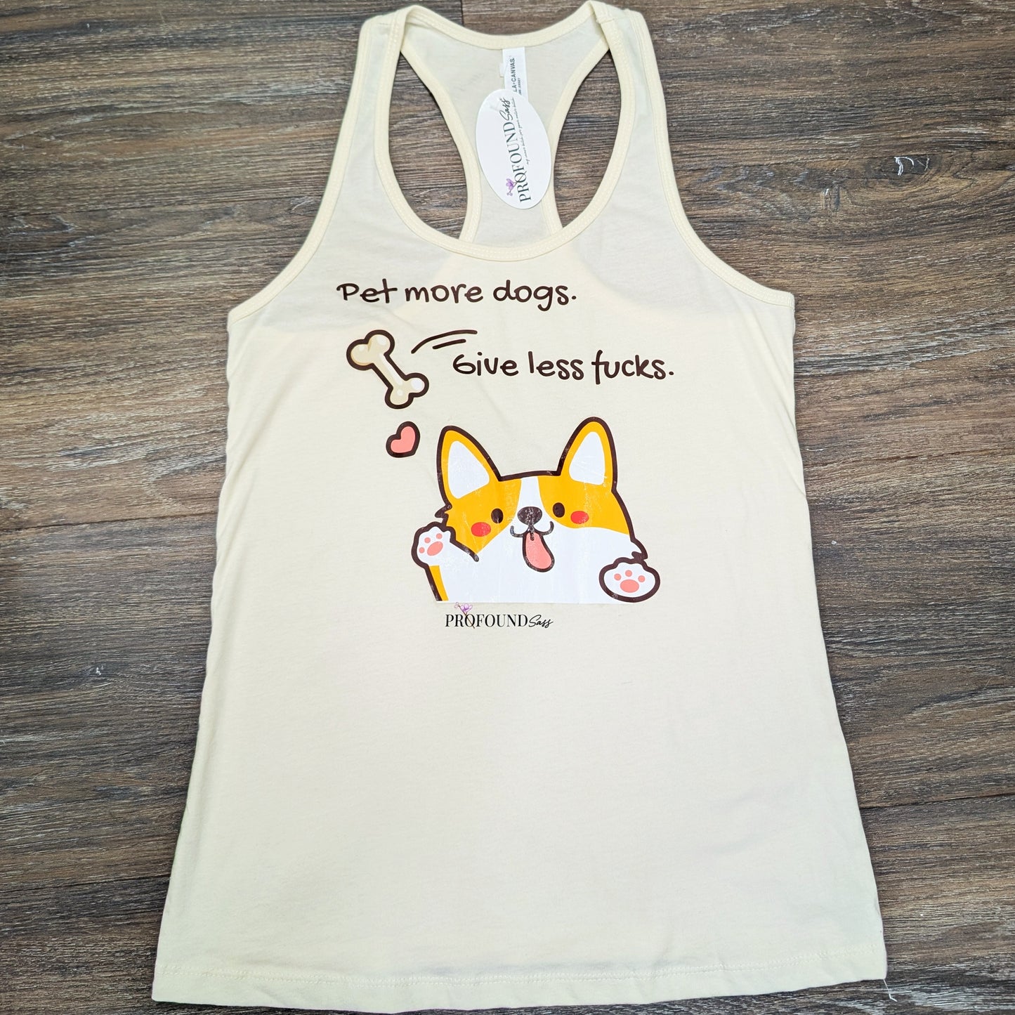 Pet More Dogs Racerback Tank (RETIRED)