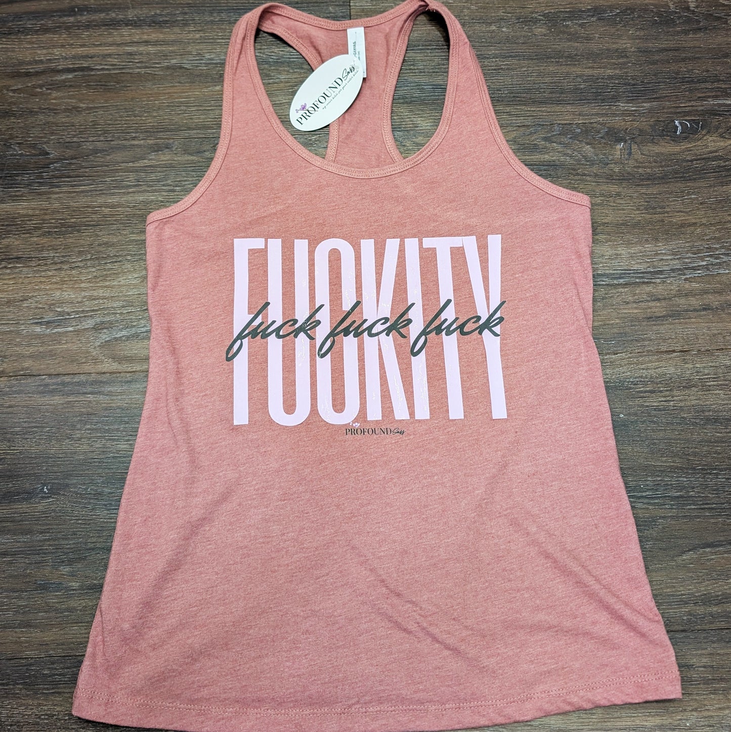 Fuckity Racerback Tank (RETIRED)