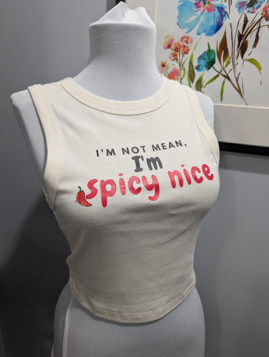 Spicy Nice Crop Tank